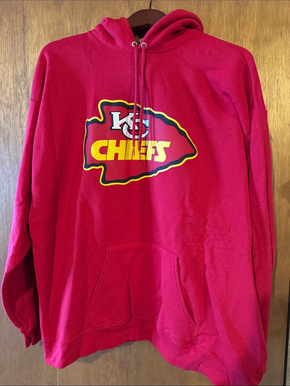 Kansas City Chiefs Red Pullover Hoodie